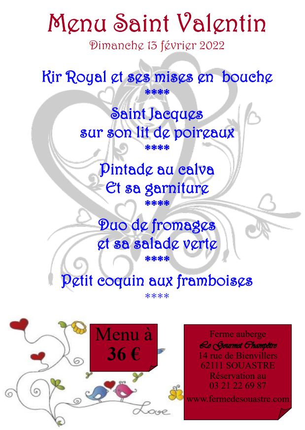 Capture menu st valentin 2022