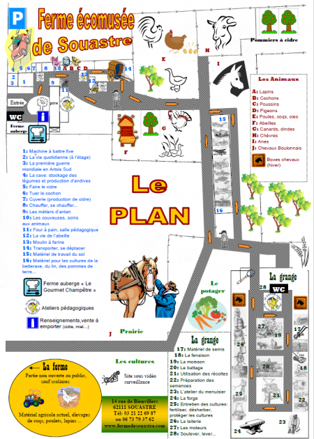 PLAN ferme de Souastre