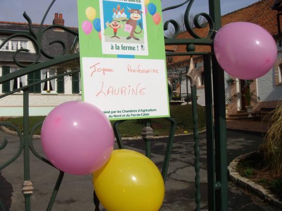 Fête ton anniversaire à la ferme